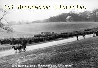 Manchester Regiment Inspection in Heaton Park 22.3.1915 M08706