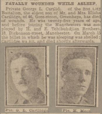 Cartlidge MEN 28.3.1916 © THE BRITISH LIBRARY BOARD. ALL RIGHTS RESERVED