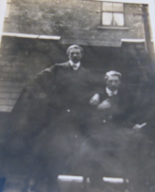 Bert & Archie Brown at 41 Bellott Street, Cheetham